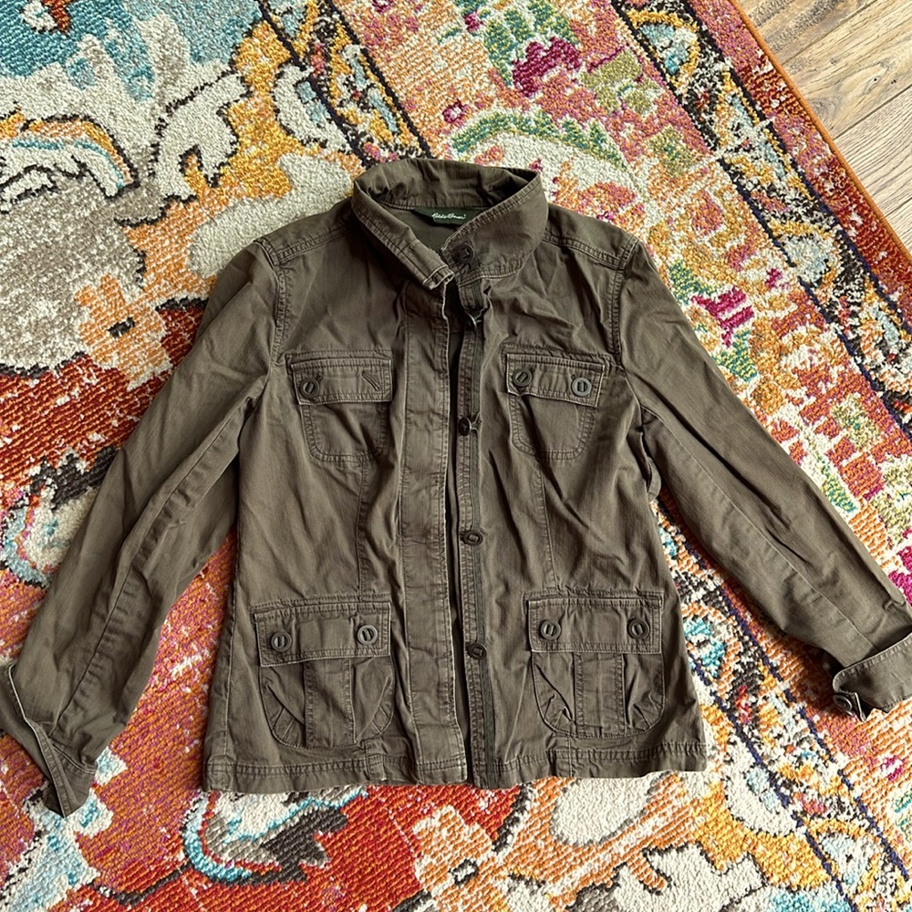 Women’s Eddie Bauer Jacket, Medium, Olive Green